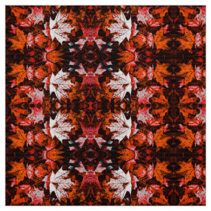 Red Leaves of Fall Fabric
