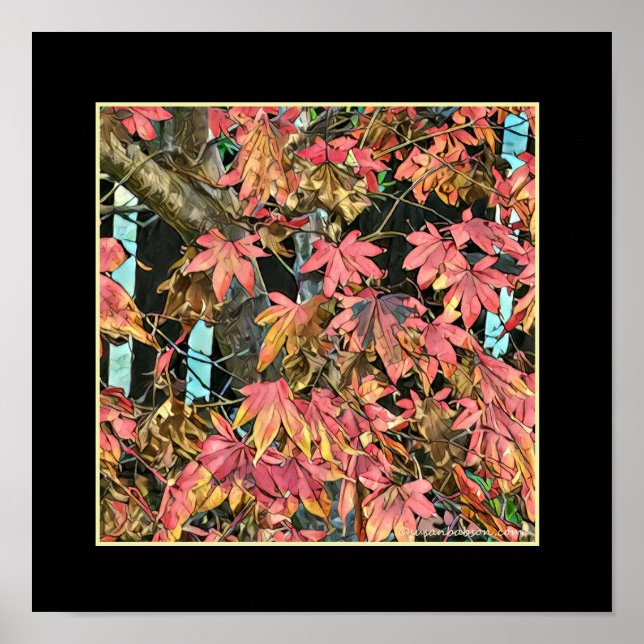Red Leaves Poster (Front)