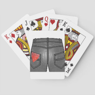Red Left Hanky Playing Cards