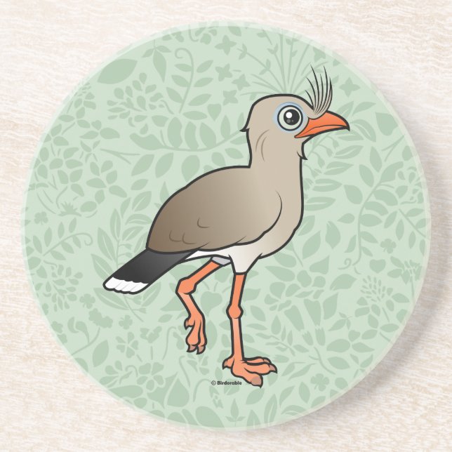 Red-legged Seriema Coaster (Front)
