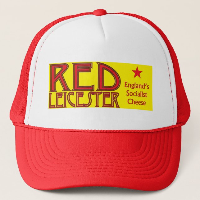 red Leicester Trucker Hat (Front)