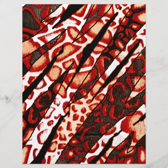 Red Leopard Camo (Front)