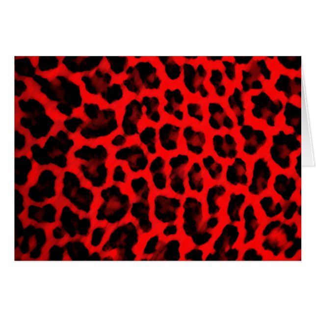 Red Leopard Print (Front Horizontal)