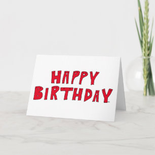 Red-Letter Day Birthday Wish Happy Birthday Card