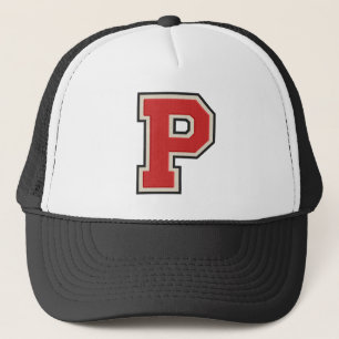 Red Letter P Trucker Hat