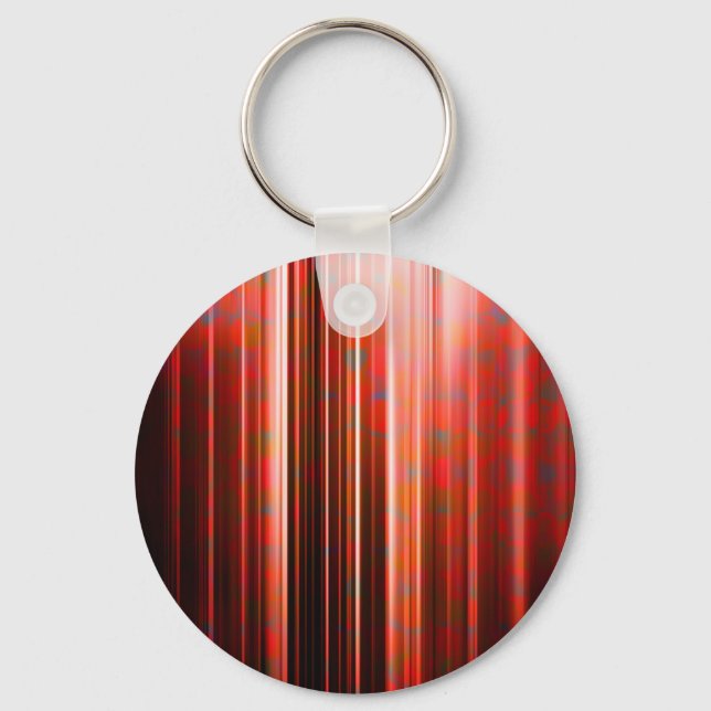 Red light streaks pattern key ring (Front)