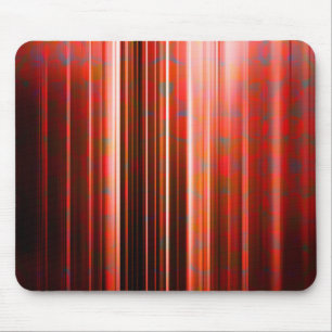 Red light streaks pattern mouse mat