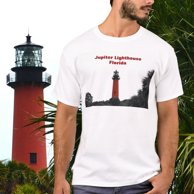 Red Lighthouse Jupiter Florida Photographic T-Shirt (Creator Uploaded)