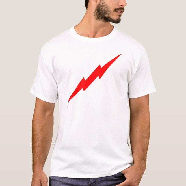 Red Lightning T-Shirt (Front)