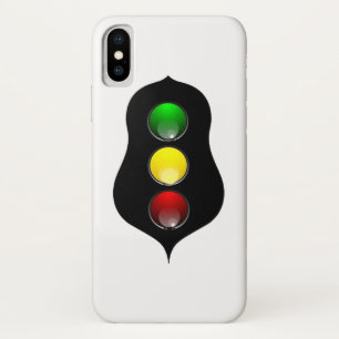 Red Lights Design Feminist iPhone X Case