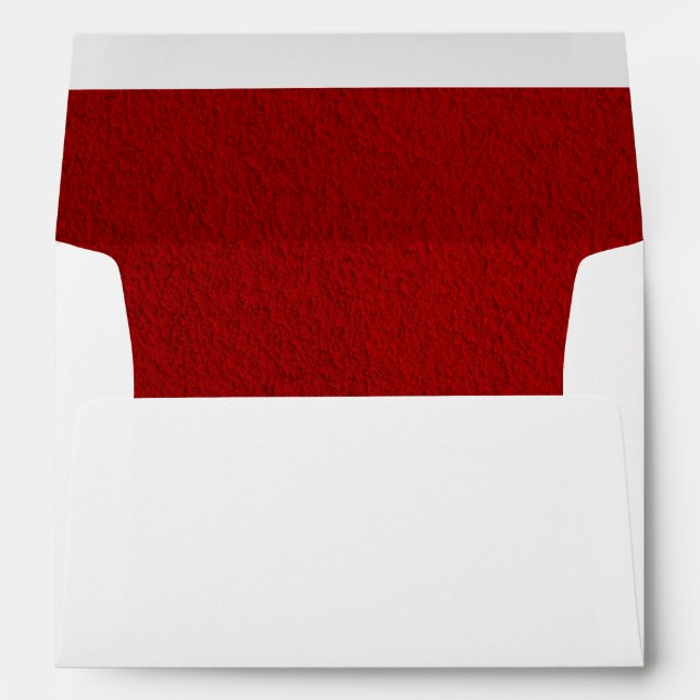 Red lined white background envelopes (Back (Bottom))