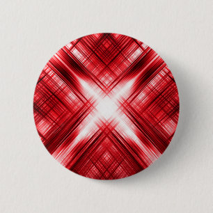 Red lines cross 6 cm round badge