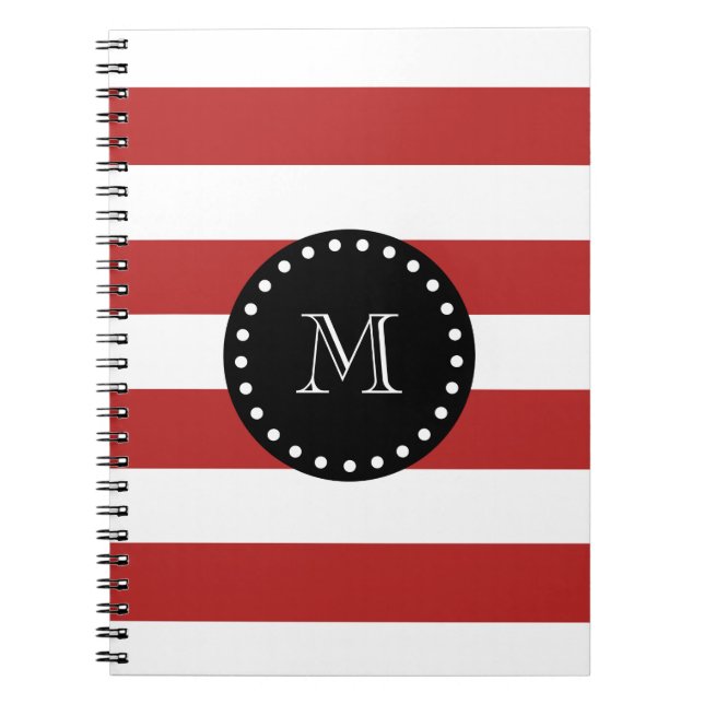red lines new black circle.png notebook (Front)