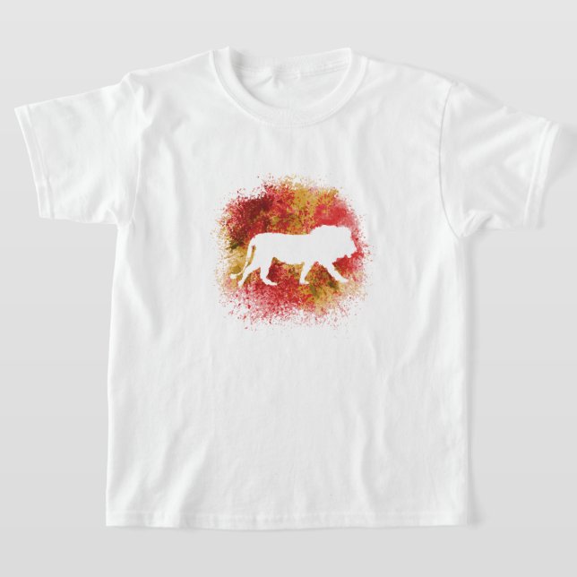 Red Lion Kids T-Shirt (Laydown)