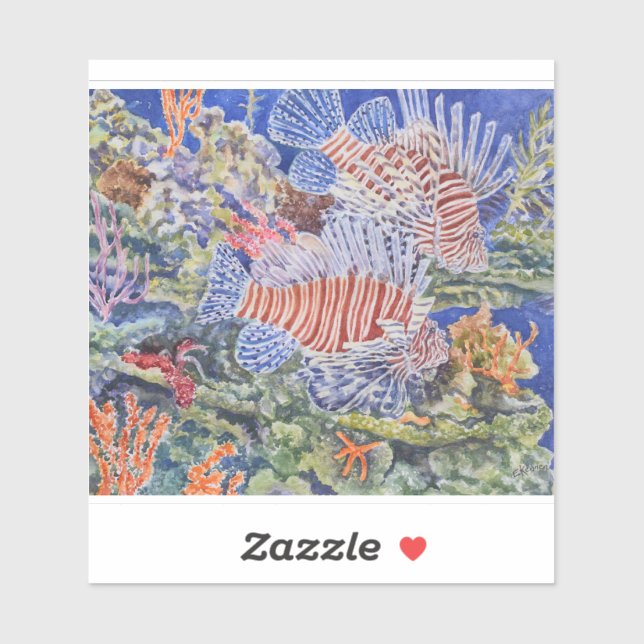 Red Lionfish (Sheet)