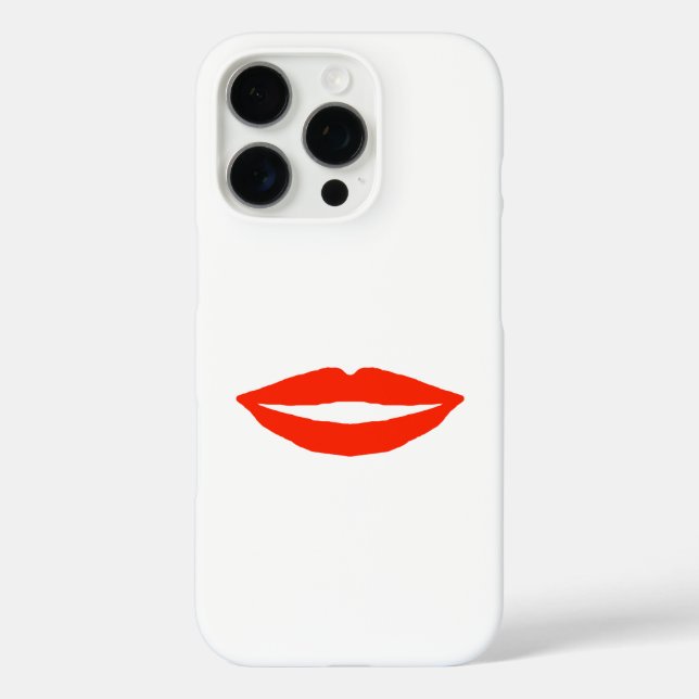 Red Lips Case-Mate iPhone Case (Back)