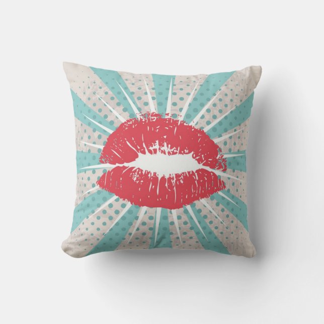 Red lips cushion (Front)