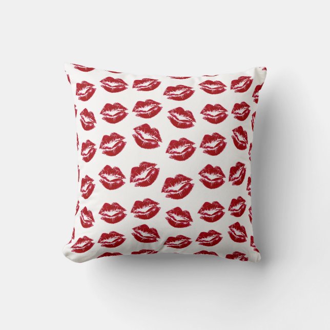 Red Lips Cushion (Front)