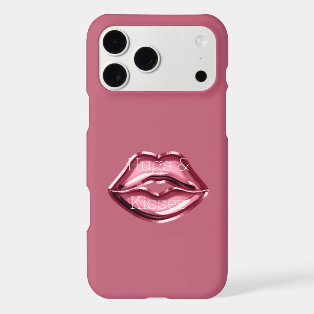 Red Lips Hugs Kisses (Back)