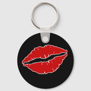 Red Lips Keychain
