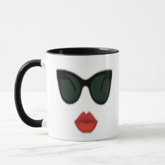 Red Lips Kiss Girl Lip Boss Coffee Mug