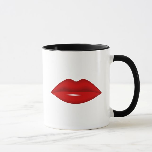 Red Lips Mug (Right)