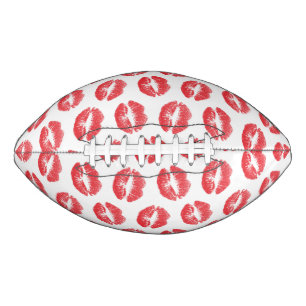 Red Lips, Pattern Of Lips, Red Lipstick, Kiss American Football