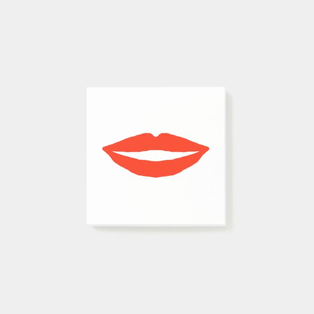 Red Lips Post-it Notes (Front)