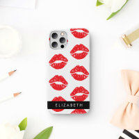 Red Lips, Red Lipstick, Pattern Of Lips, Your Name