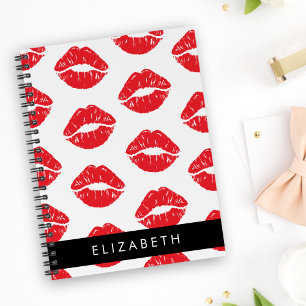 Red Lips, Red Lipstick, Pattern Of Lips, Your Name Planner