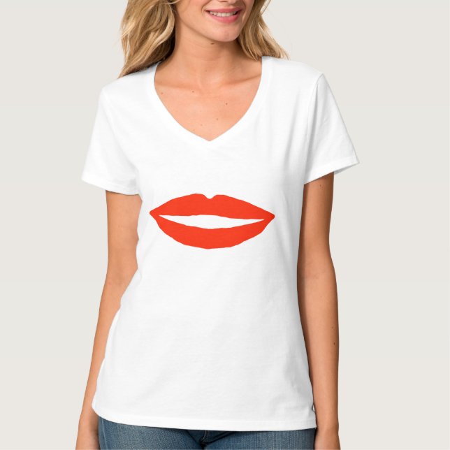 Red Lips T-Shirt (Front)