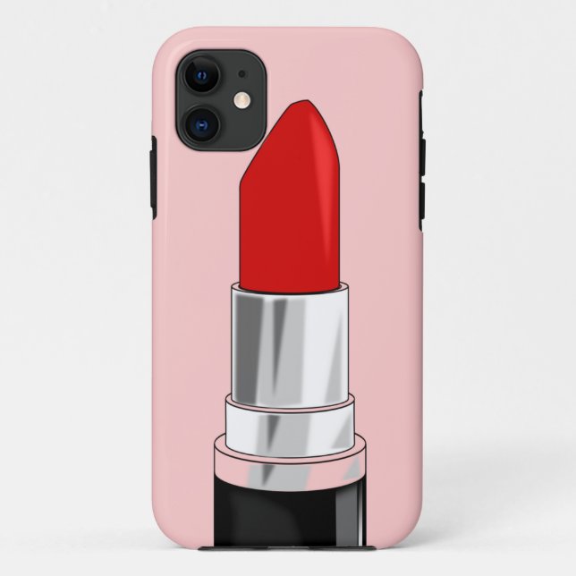 Red Lipstick Case-Mate iPhone Case (Back)