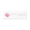 Red Lipstick Kiss Mark Cosmetology Business Card