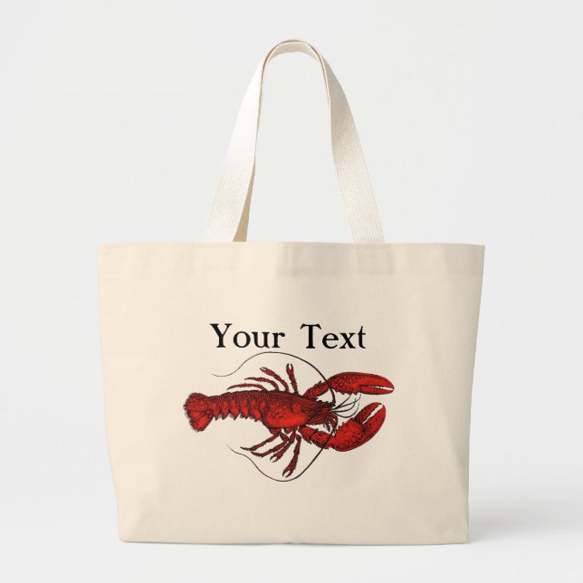Red Lobster 3  Tote Bag (Front)