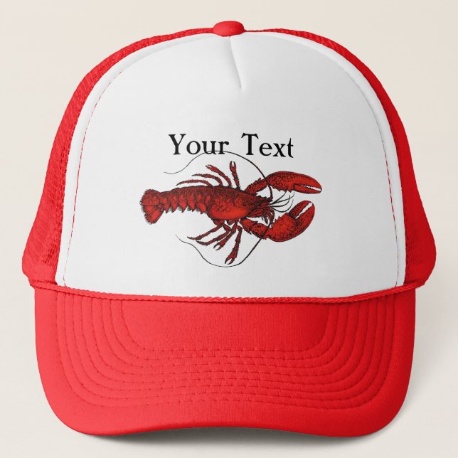 Red Lobster 3 Trucker Hat (Front)