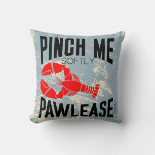 Red Lobster Design for Pet Lovers Cushion