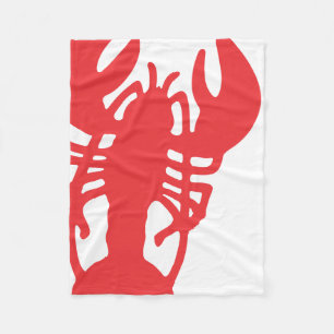 Red Lobster Fleece Blanket
