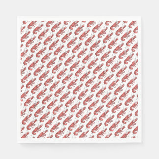 Red Lobster Image Design Napkin