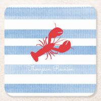 Red Lobster NAME Reunion Stripes Blue White