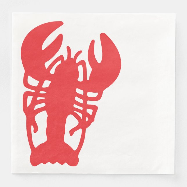 Red Lobster Napkin (Front)