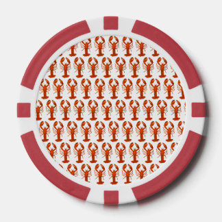 Red Lobster Poker Chips