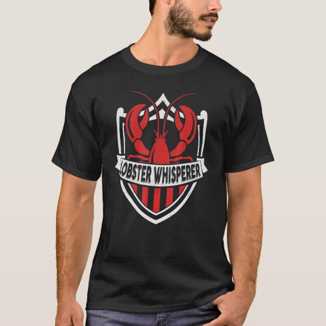Red Lobster Seafood - Lobster Whisperer T-Shirt (Front)