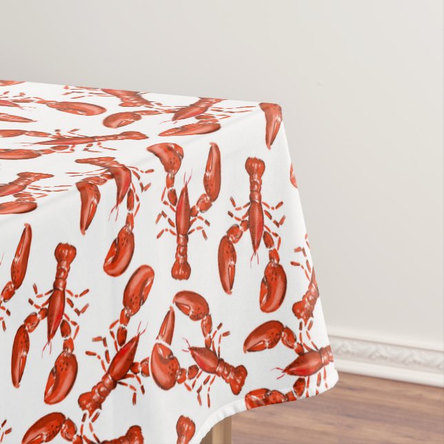 Red Lobster Tablecloth (In Situ)