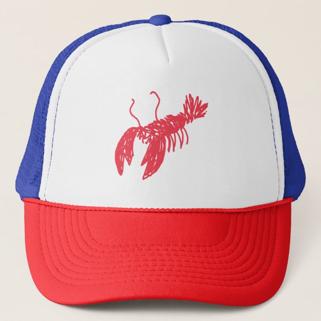 Red Lobster Trucker Hat (Front)