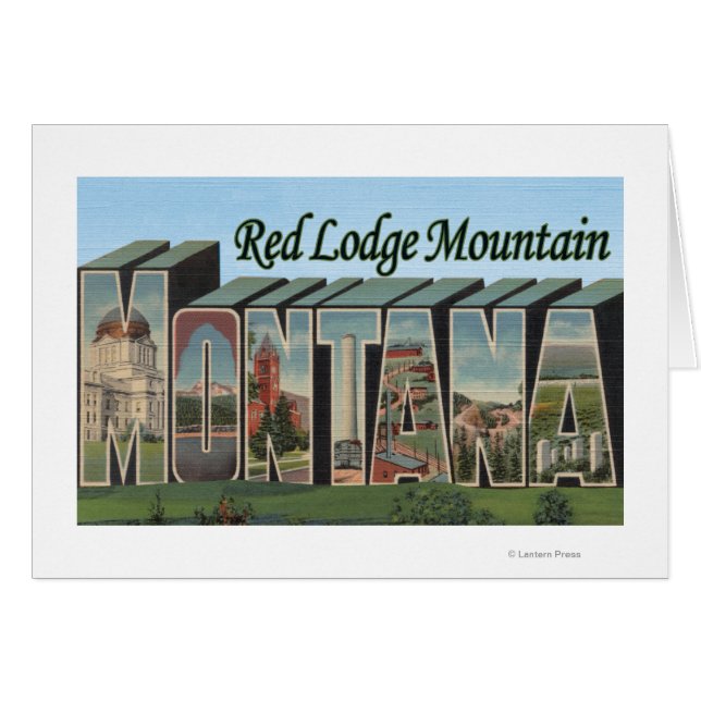 Red Lodge Mountain, Montana (Front Horizontal)