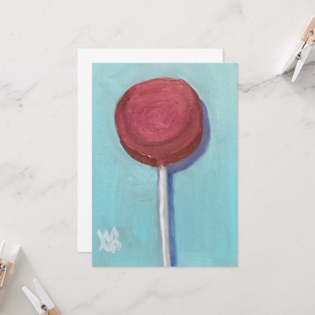 Red Lollipop (Front/Back In Situ)