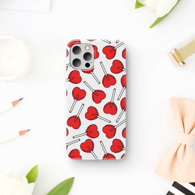 Red Lollipops, Heart Lollipops, Lollipop Pattern (Creator Uploaded)