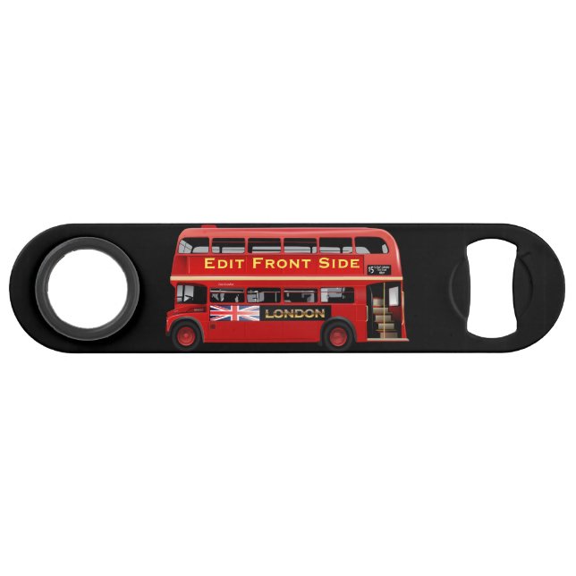 Red London Bus Themed (Front (Horizontal))