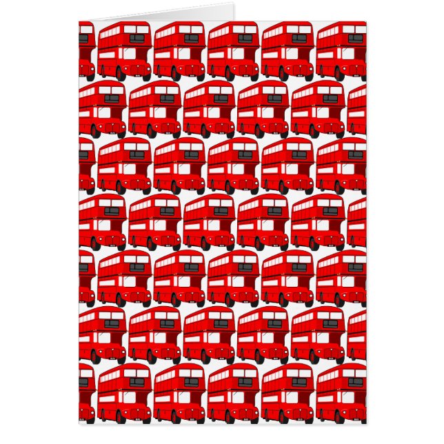 Red London Double Decker Bus Wallpaper (Front)