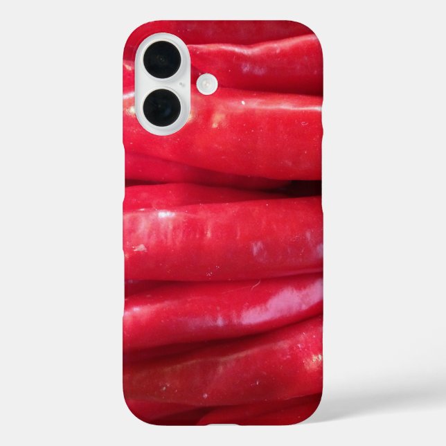 red long chillies Case-Mate iPhone case (Back)